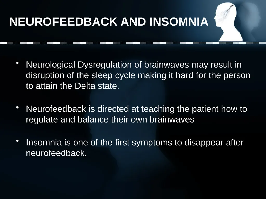 INSOMNIA Difficulty falling asleep Waking up too - slide 33 of 42