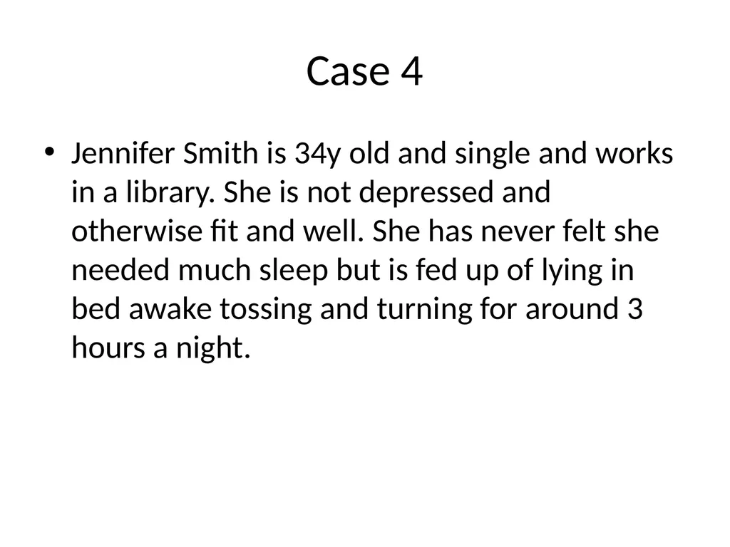 SLEEP PROBLEMS Learning Outcomes Aim To equip the - slide 20 of 21