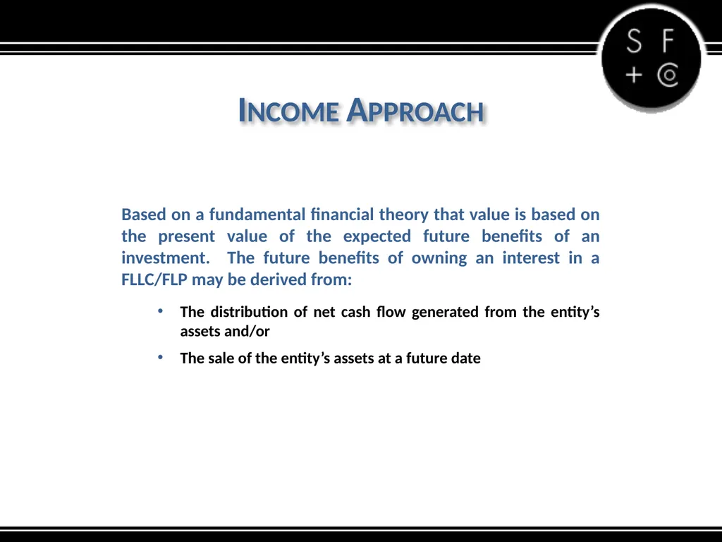 Valuation of the Family LLC and Family Limited - slide 10 of 34
