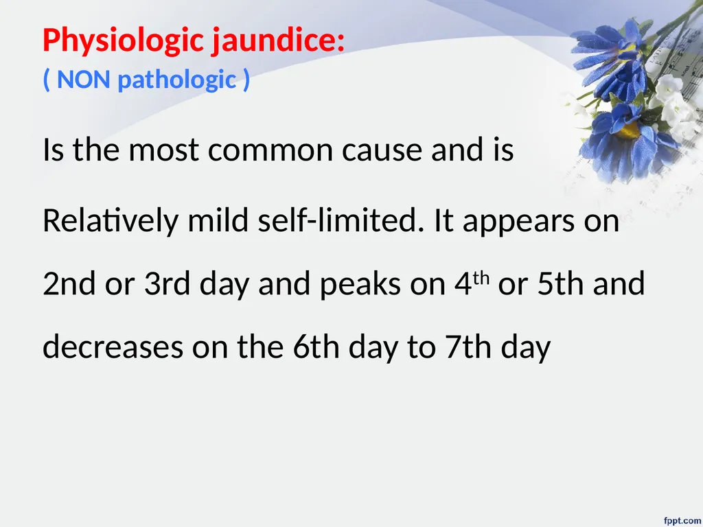 Jaundice (Hyperbilirubinemia) Lecturer Assistant - slide 8 of 16