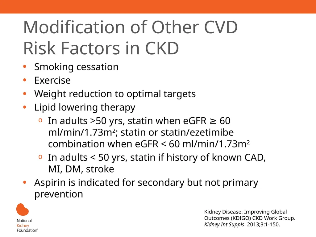 A Primary Care Approach to CKD Management Learning - slide 25 of 43