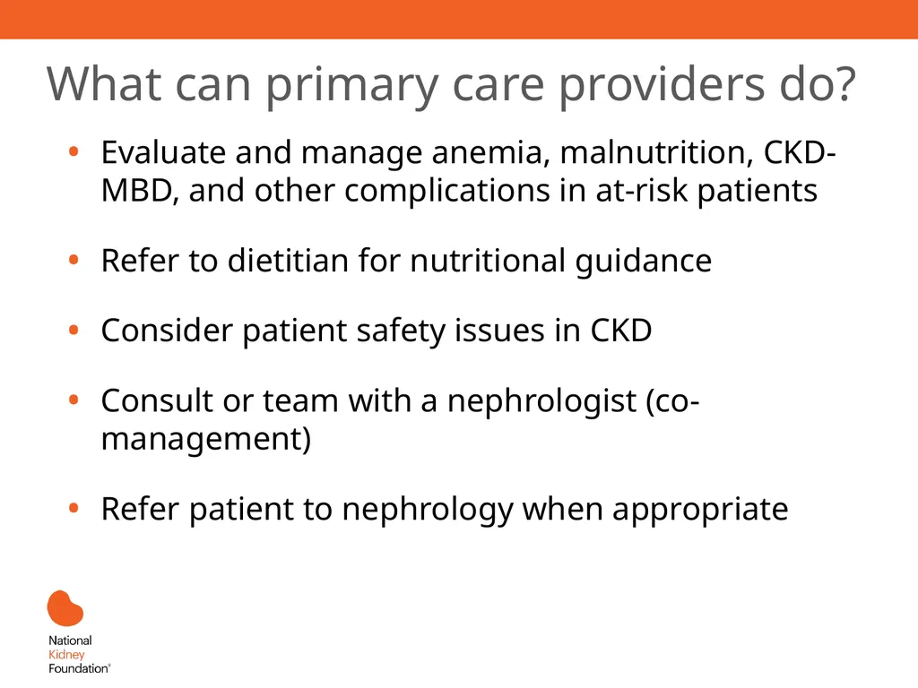 A Primary Care Approach to CKD Management Learning - slide 30 of 43