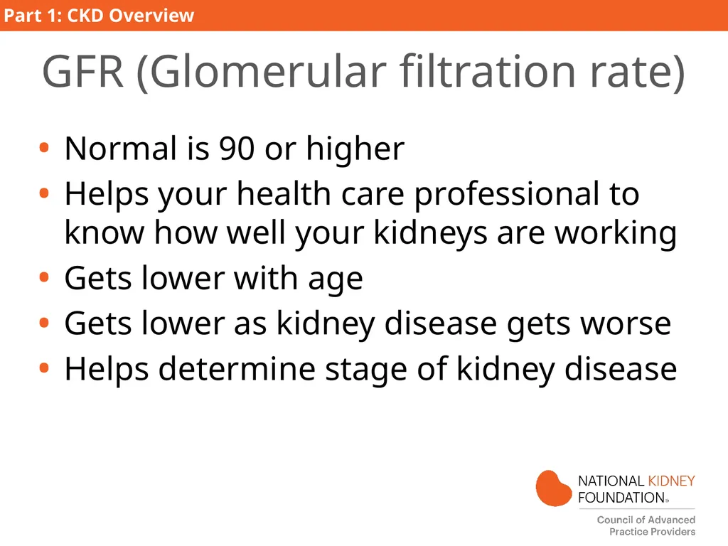 Kidney Disease Education PART 1: CKD Overview - slide 9 of 27