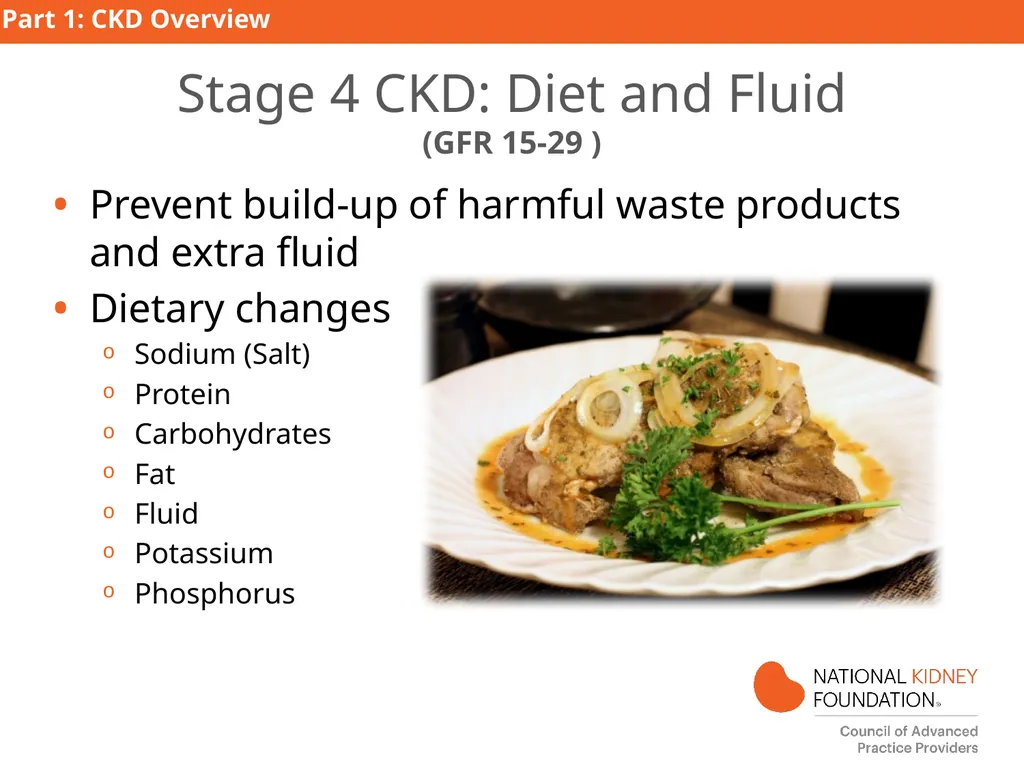Kidney Disease Education PART 1: CKD Overview - slide 13 of 27