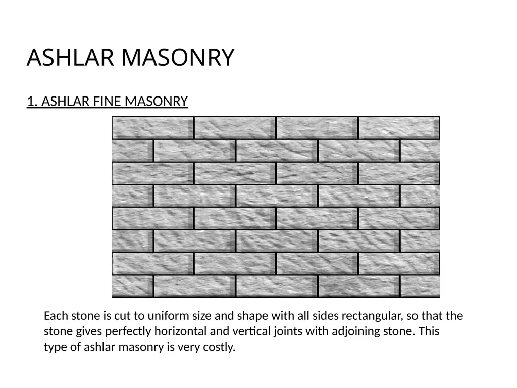 Stone Masonry Ar. Vivek Painuli What is stone - slide 12 of 16