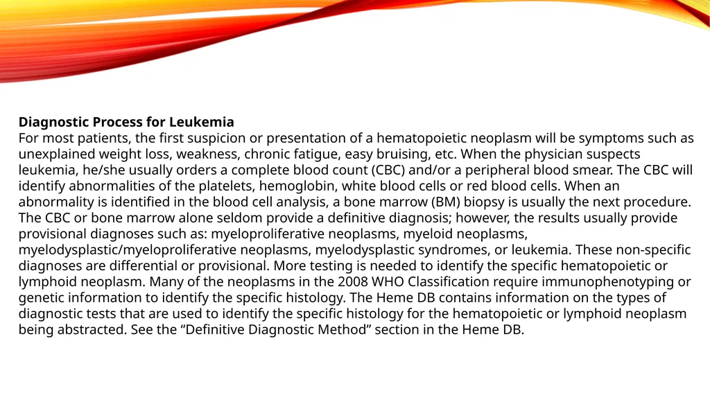 LYMPHOMA & LEUKEMIA a closer look SEER - slide 5 of 37