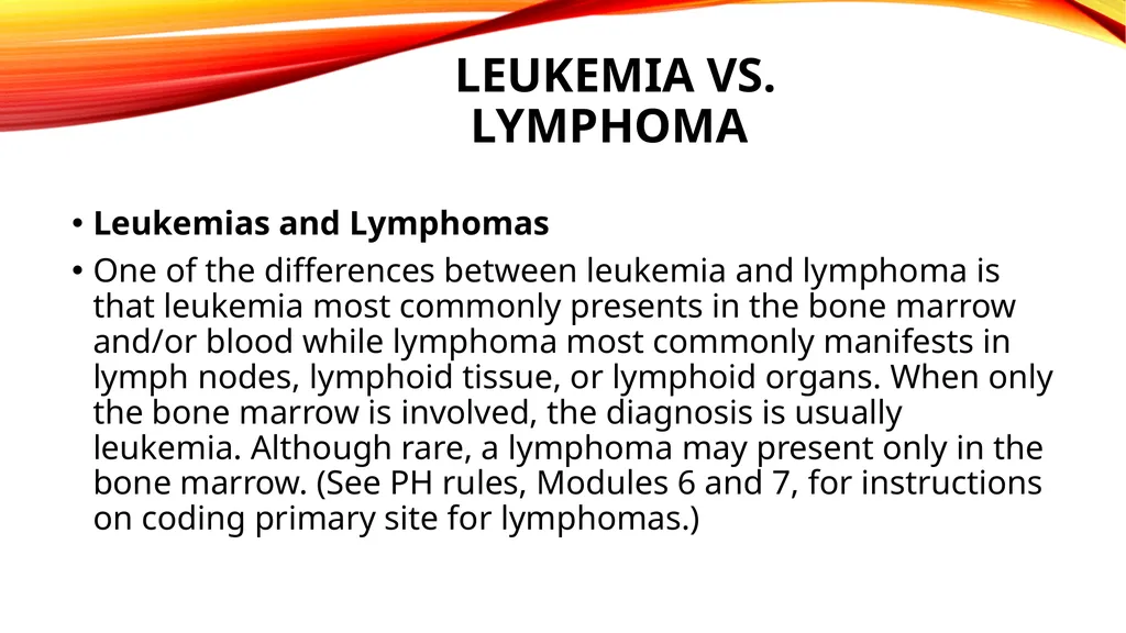 LYMPHOMA & LEUKEMIA a closer look SEER - slide 3 of 37