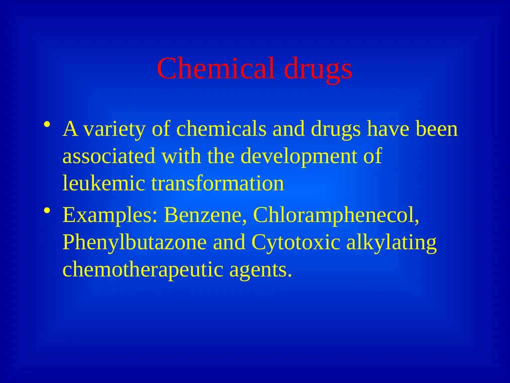 Leukemia Dr. Versha Prasad Introduction to - slide 11 of 15