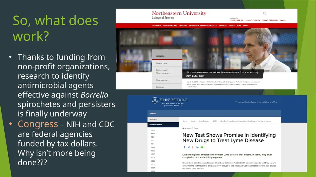 What makes Lyme disease such a medical challenge? - slide 10 of 11