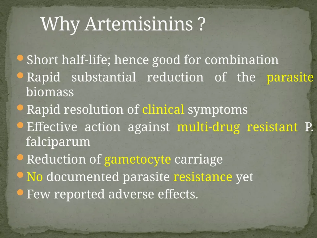Malaria mosquito-borne infectious disease caused - slide 19 of 36