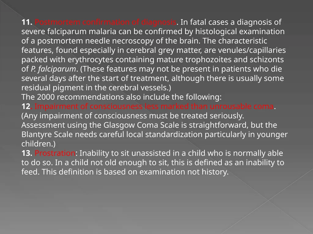 MALARIA By TARIK ZAHER Assistant Professor of - slide 26 of 46