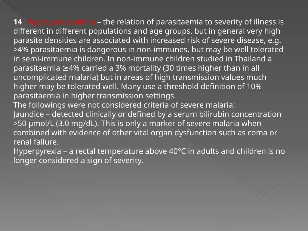 MALARIA By TARIK ZAHER Assistant Professor of - slide 27 of 46