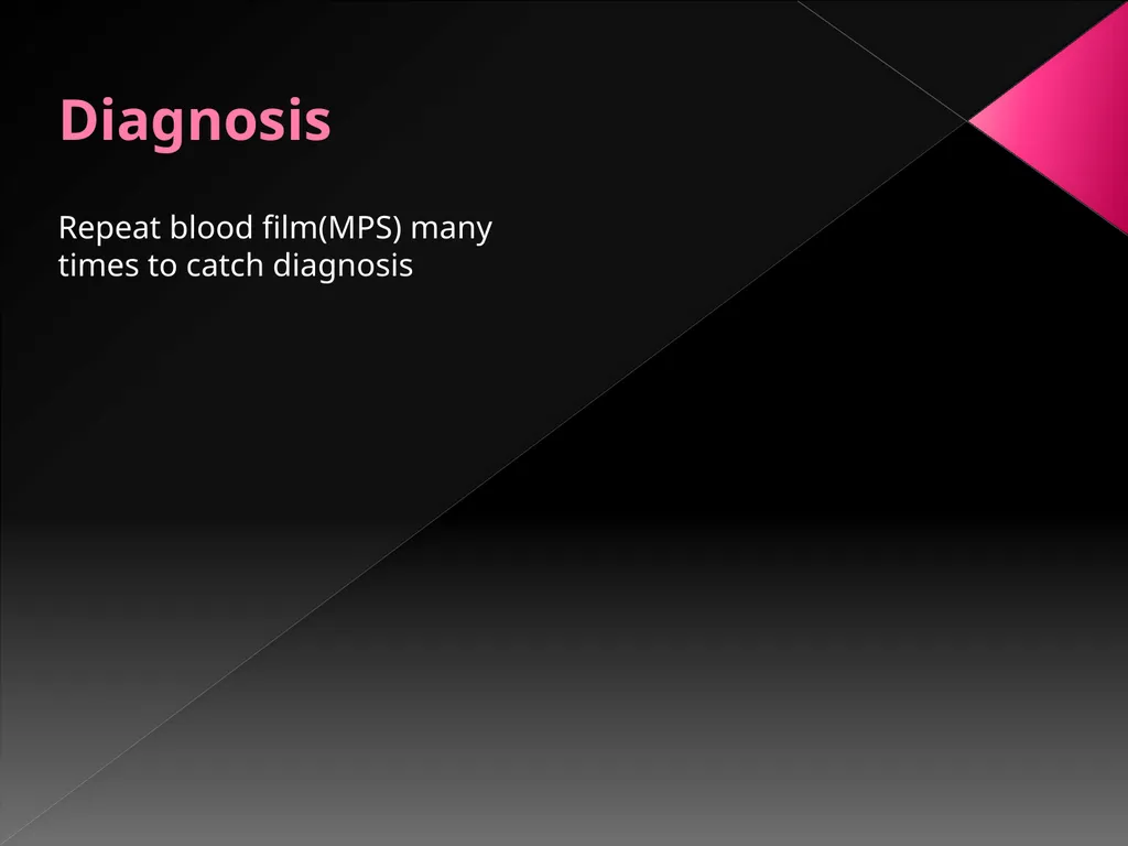 MALARIA By TARIK ZAHER Assistant Professor of - slide 28 of 46