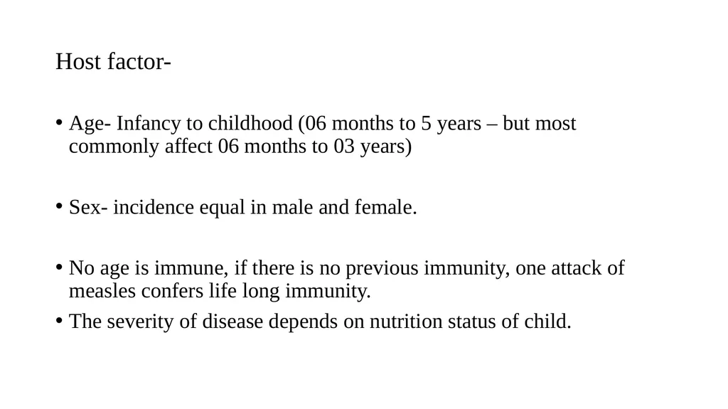 Measles epidemiology and prevention Dr. Piyush - slide 4 of 14