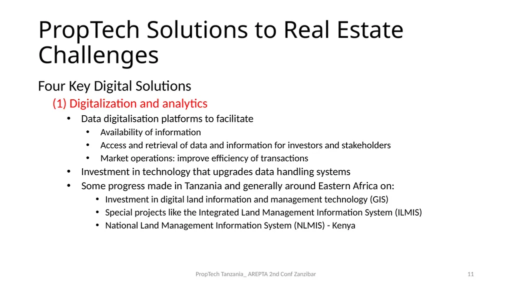 PropTech Tanzania: A Catalyst to Real Estate - slide 11 of 25