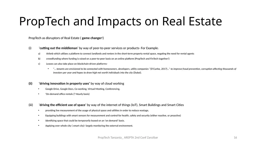 PropTech Tanzania: A Catalyst to Real Estate - slide 16 of 25