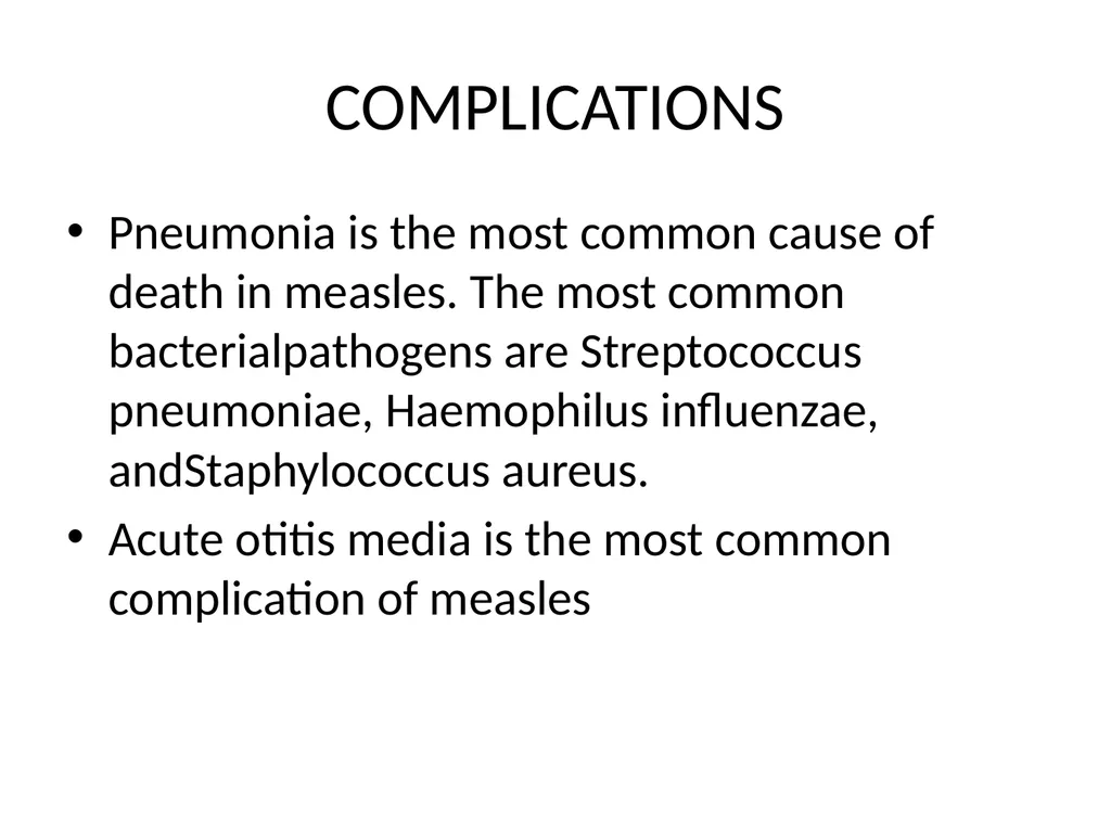 MEASLES DR JAYAPRAKASH.K.P ASSO. PROF.PEDIATRICS - slide 14 of 20