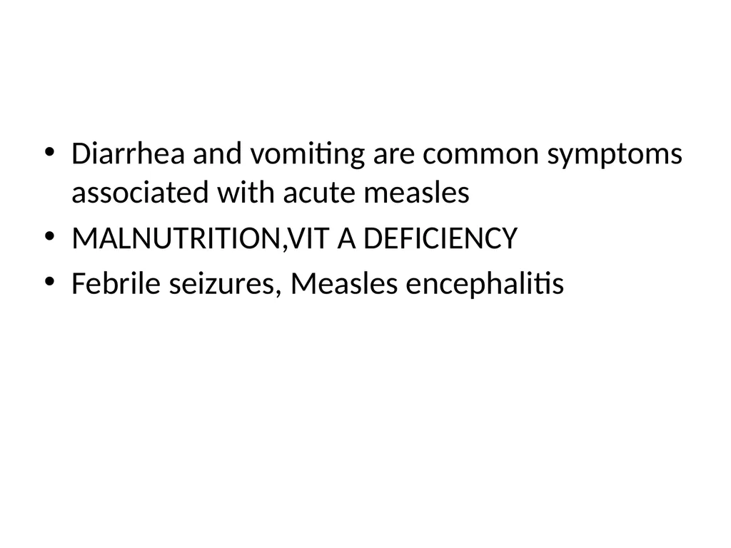 MEASLES DR JAYAPRAKASH.K.P ASSO. PROF.PEDIATRICS - slide 15 of 20