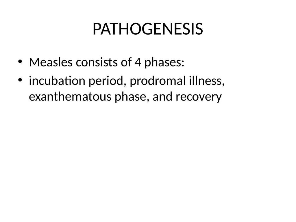 MEASLES DR JAYAPRAKASH.K.P ASSO. PROF.PEDIATRICS - slide 6 of 20