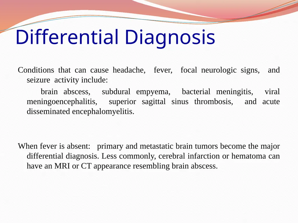 Acute Bacterial Meningitis Bacterial meningitis is - slide 48 of 50