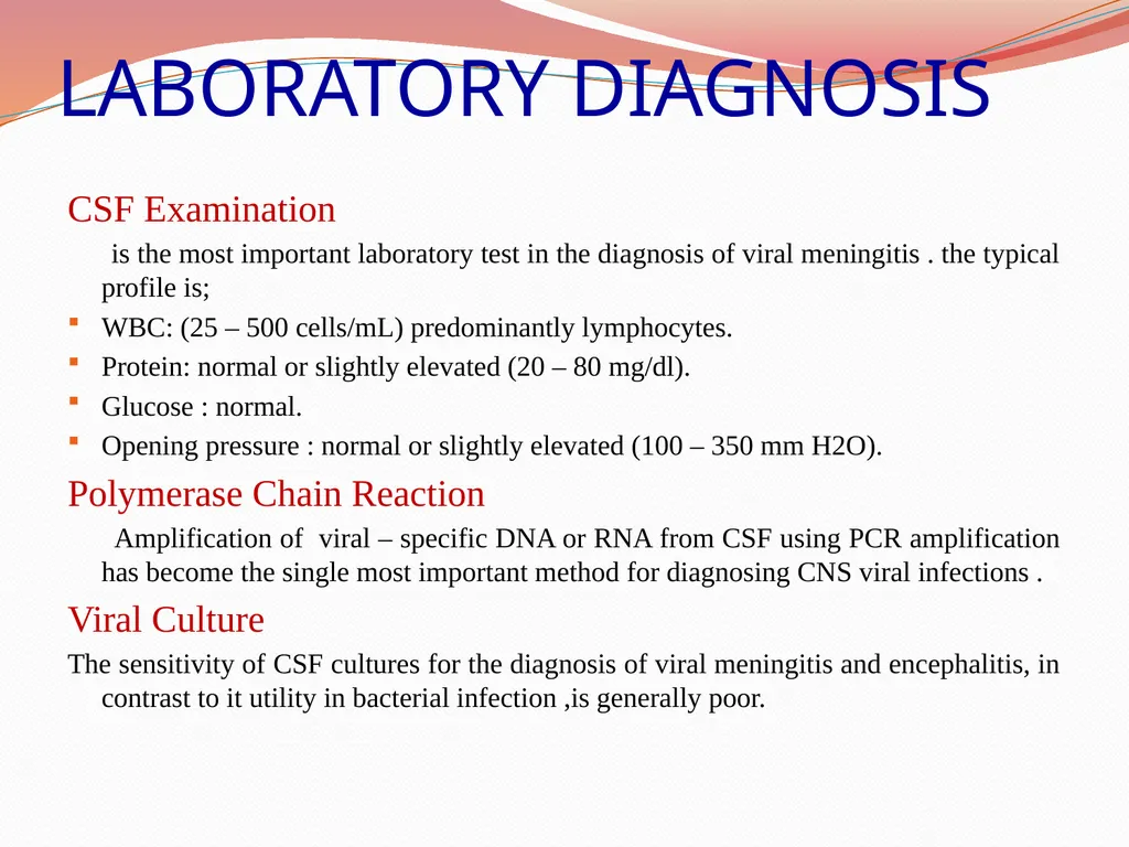 Acute Bacterial Meningitis Bacterial meningitis is - slide 24 of 50