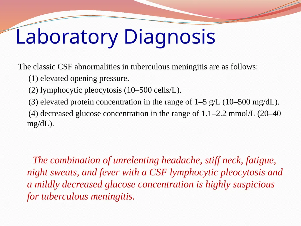 Acute Bacterial Meningitis Bacterial meningitis is - slide 41 of 50