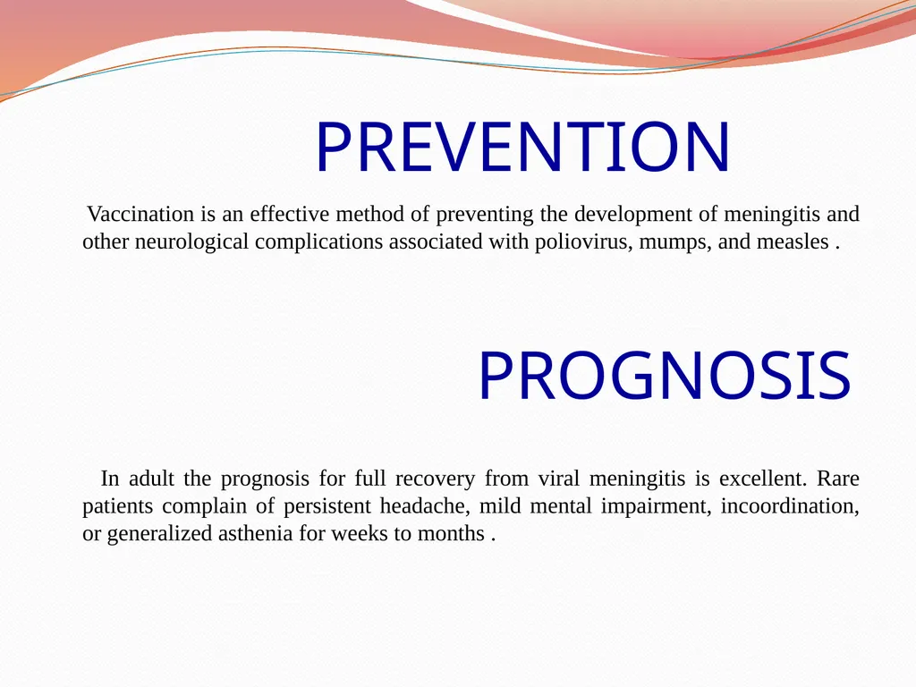 Acute Bacterial Meningitis Bacterial meningitis is - slide 27 of 50