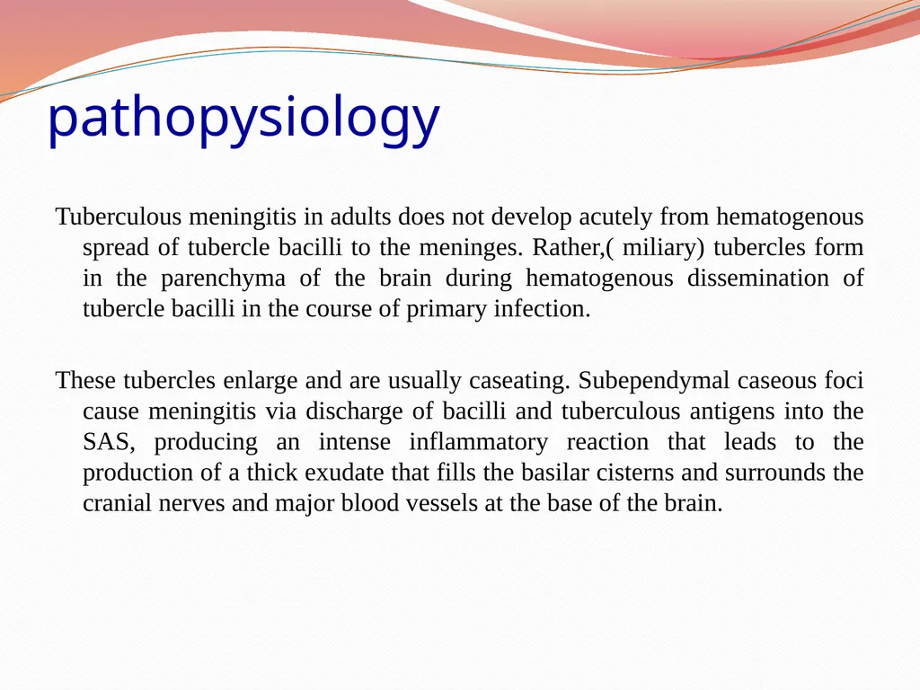 Acute Bacterial Meningitis Bacterial meningitis is - slide 39 of 50