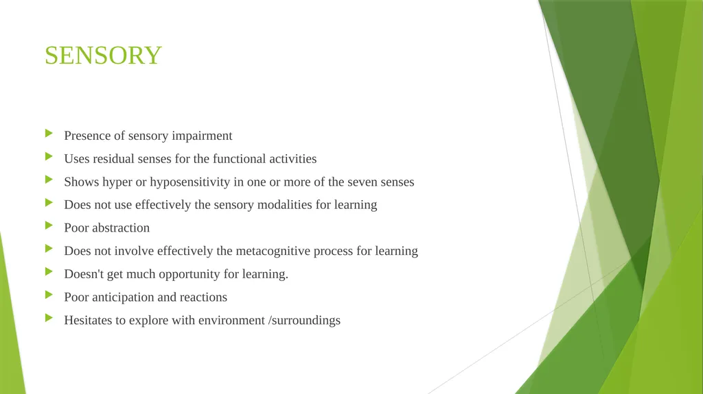 MULTIPLE DISABILITY P . KAMARAJ, Faculty , NIEPMD, - slide 14 of 35