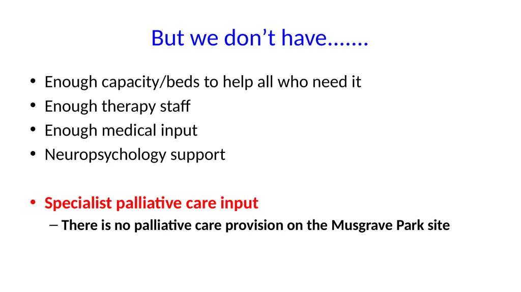 A palliative approach to multiple sclerosis: - slide 53 of 69