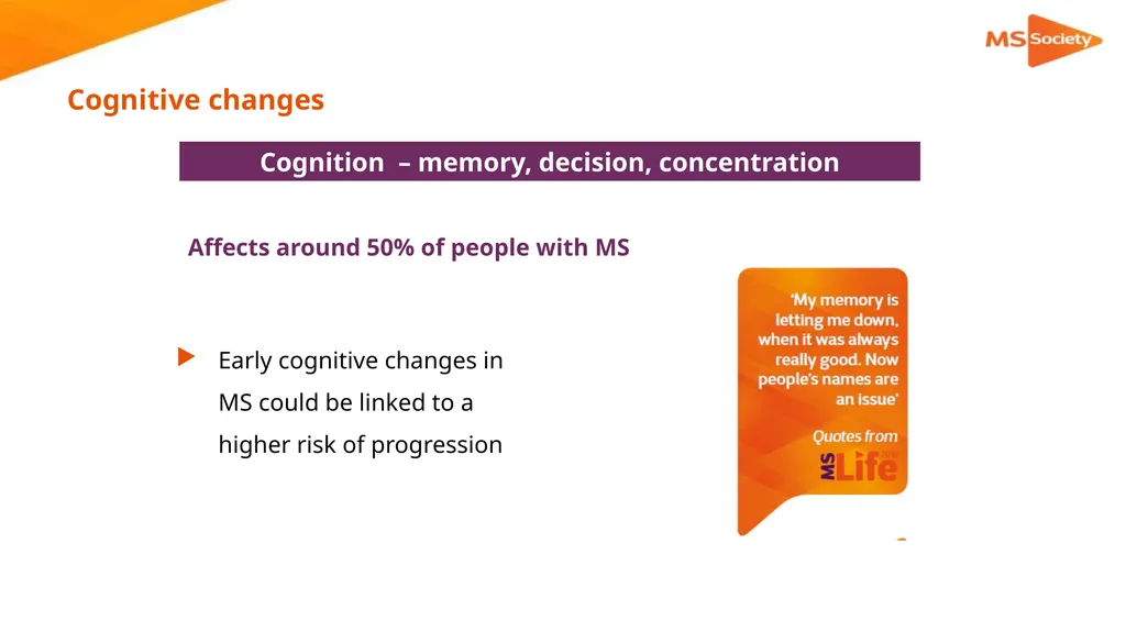 A palliative approach to multiple sclerosis: - slide 19 of 69