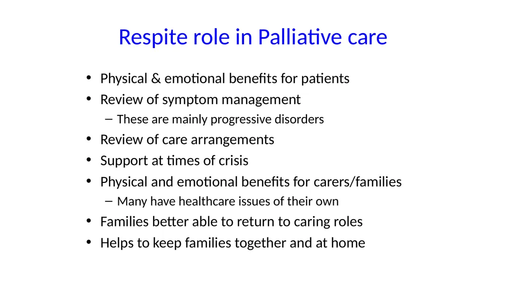 A palliative approach to multiple sclerosis: - slide 57 of 69