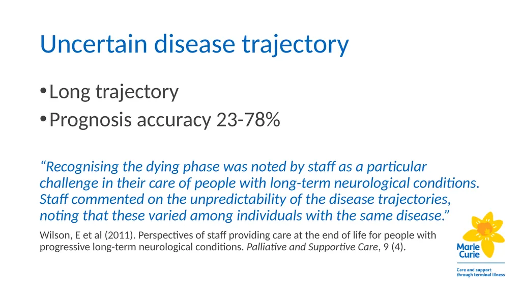 A palliative approach to multiple sclerosis: - slide 65 of 69
