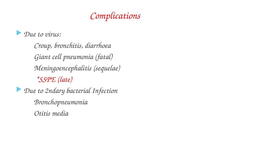 PARAMYXOVIRIDAE INFECTIONS 1 PARAMYXOVIRIDAE - slide 48 of 51