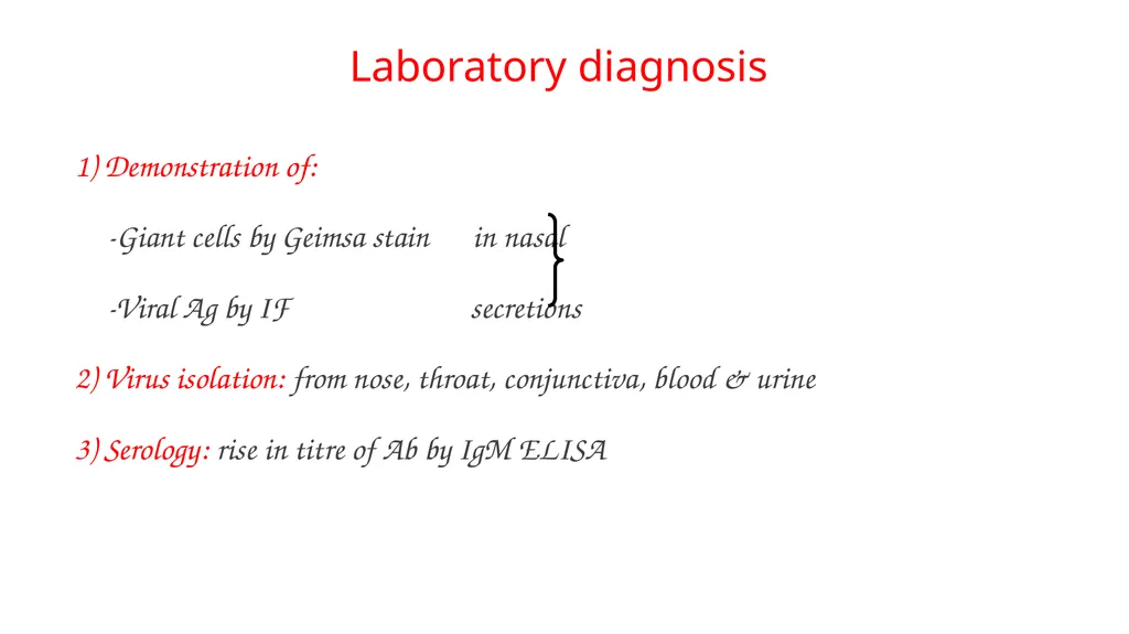 PARAMYXOVIRIDAE INFECTIONS 1 PARAMYXOVIRIDAE - slide 49 of 51