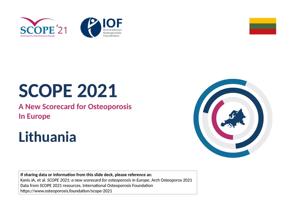 SCOPE 2021 A New Scorecard for Osteoporosis In - slide 1 of 3