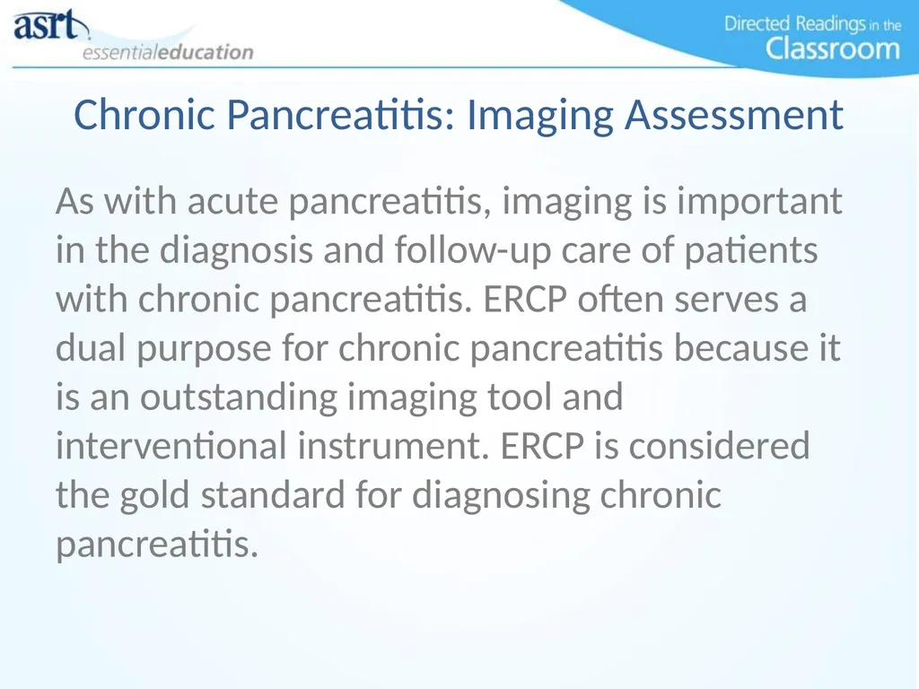 Clinical Signs and Characteristics of Pancreatitis - slide 14 of 17
