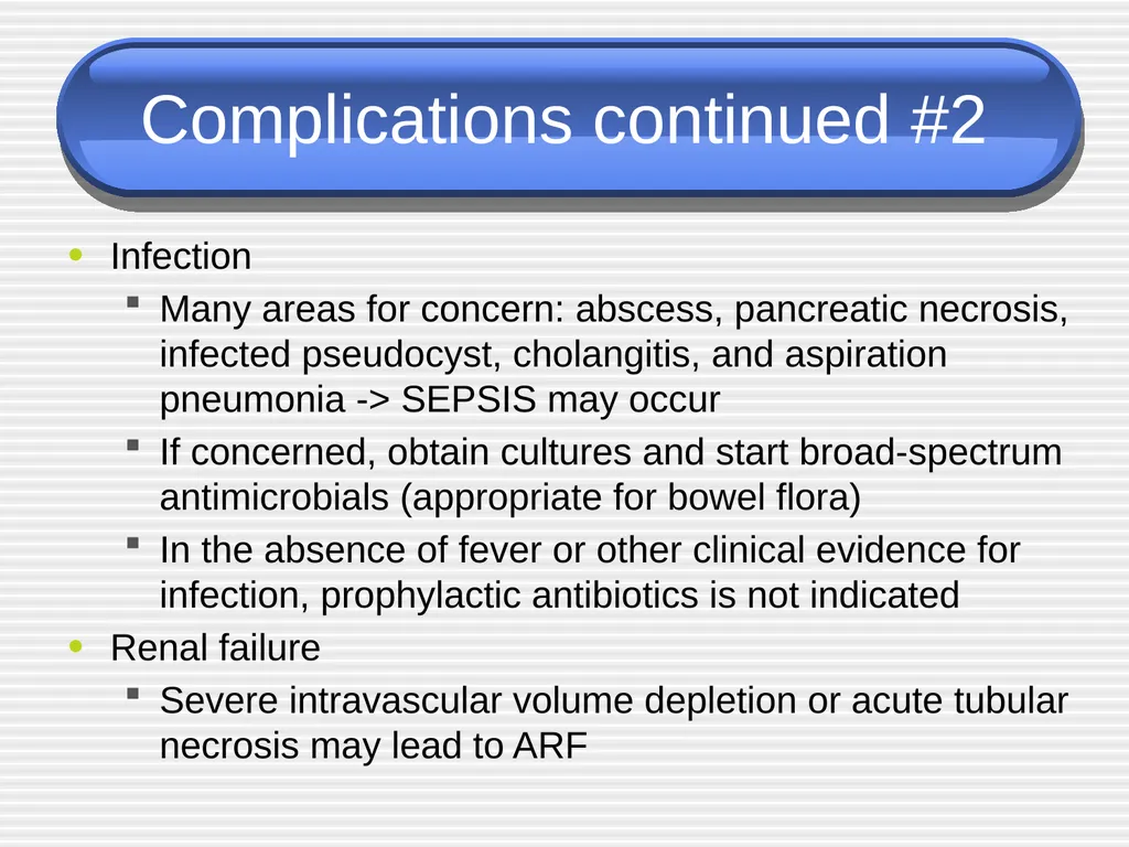 Acute pancreatitis defined as an acute condition - slide 24 of 36