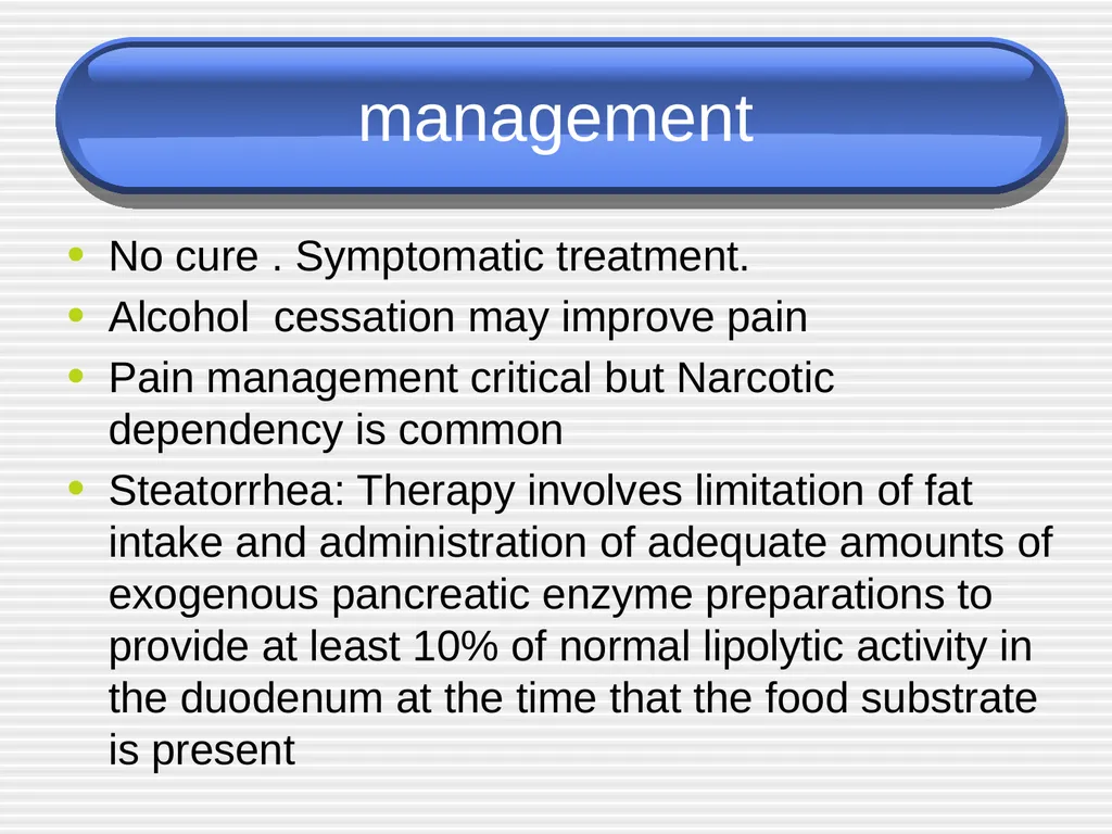 Acute pancreatitis defined as an acute condition - slide 33 of 36