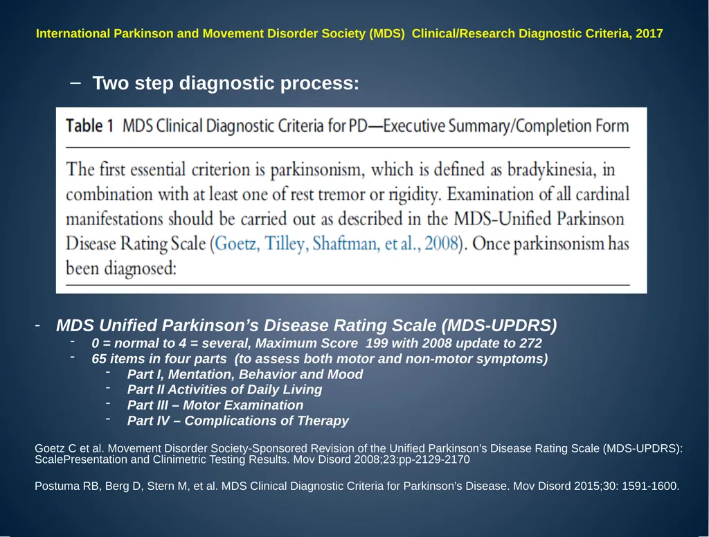 Parkinsonism and Parkinson’s Disease Advisory - slide 7 of 20