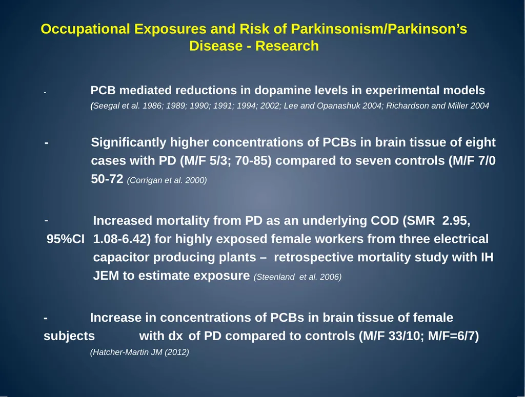 Parkinsonism and Parkinson’s Disease Advisory - slide 10 of 20