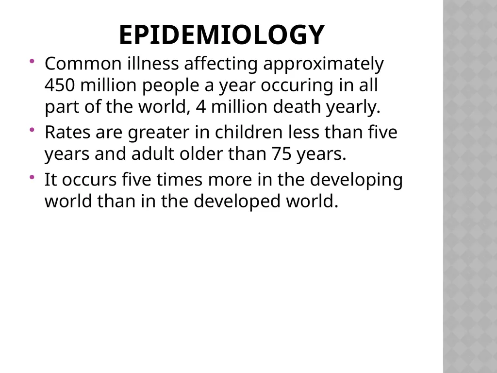PNEUMONIA PRESENTED BY: PRATIBHA CHARAN NURSING - slide 4 of 9