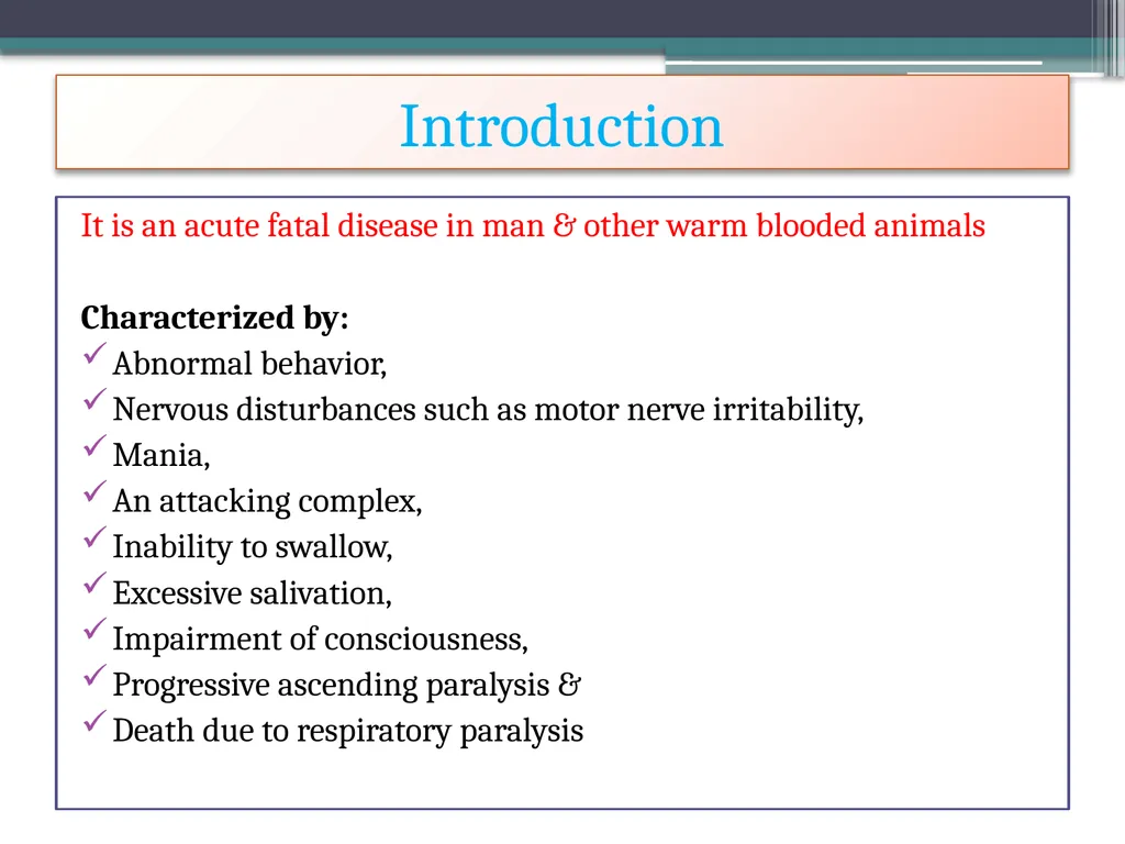 ‘Veterinary Epidemiology & Zoonoses’ VPH-321 - slide 3 of 22