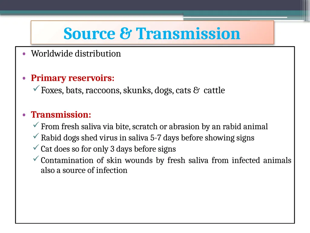 ‘Veterinary Epidemiology & Zoonoses’ VPH-321 - slide 8 of 22