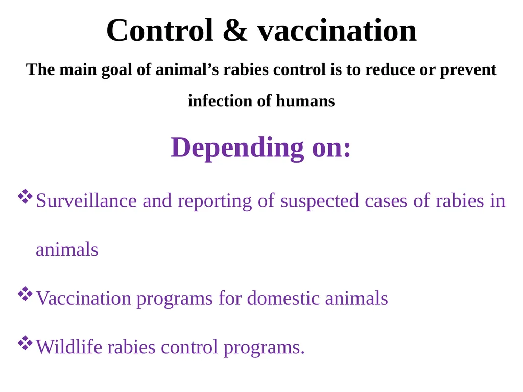 Rabies Hydrophobia, lyssa or lytta By Dr/ Marawan - slide 22 of 22