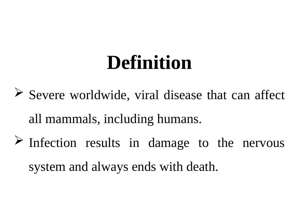 Rabies Hydrophobia, lyssa or lytta By Dr/ Marawan - slide 3 of 22