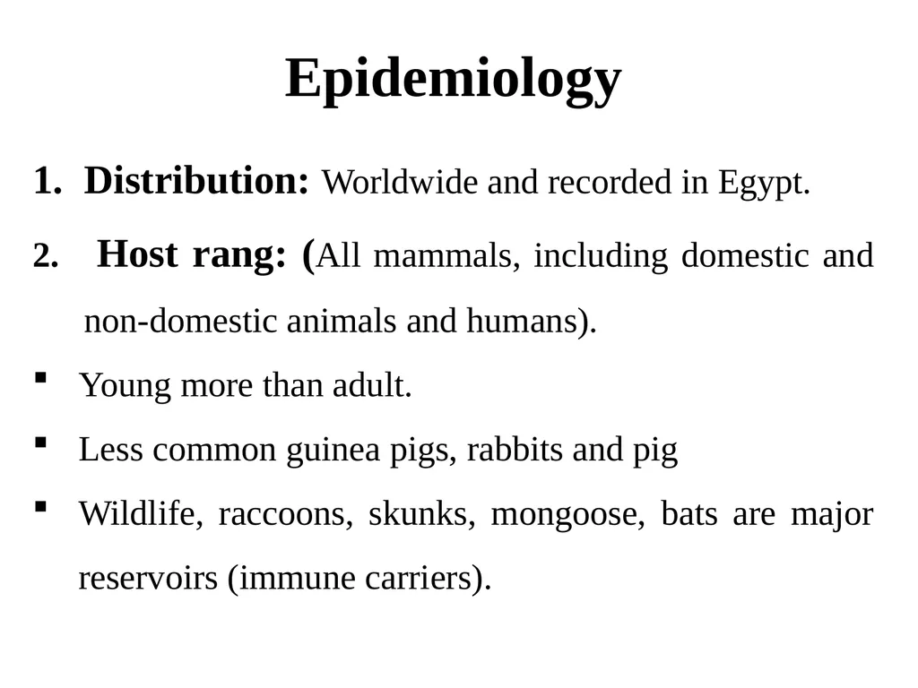 Rabies Hydrophobia, lyssa or lytta By Dr/ Marawan - slide 6 of 22