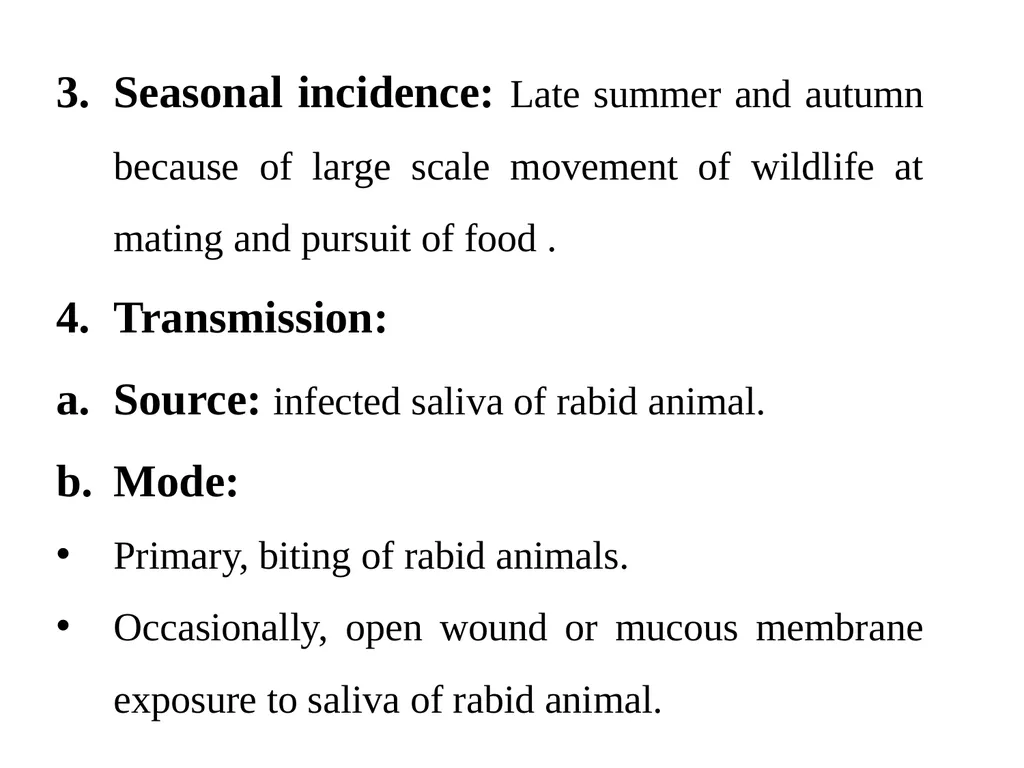 Rabies Hydrophobia, lyssa or lytta By Dr/ Marawan - slide 8 of 22