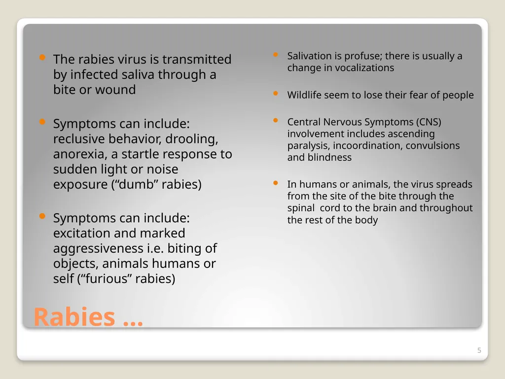 Don’t Let Rabies Get Your Goat! A collaboration - slide 5 of 20