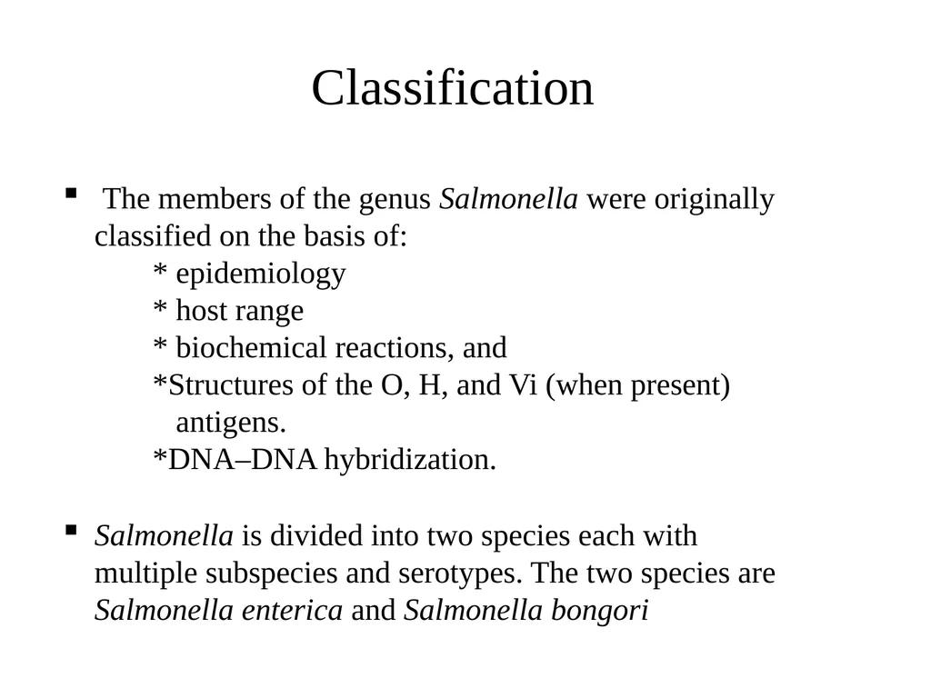 Salmonellae are often pathogenic for humans or - slide 3 of 18